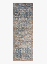 Load image into Gallery viewer, JULES Rug | CJ Denim / Spice
